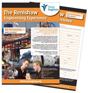 Renishaw engineering experience poster image