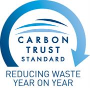 Carbon Trust Standard logo - Reducing Waste