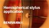 Hemispherical stylus application video