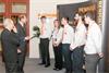 HRH The Earl of Wessex meets current and former Renishaw apprentices