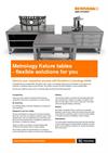 Flyer:  Metrology  fixture tables - flexible solutions for you