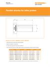 Data sheet:  Parallel shanks for lathe probes
