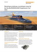 Case study:  Renishaw produces a prototype nose tip for the BLOODHOUND Supersonic Car (SSC)